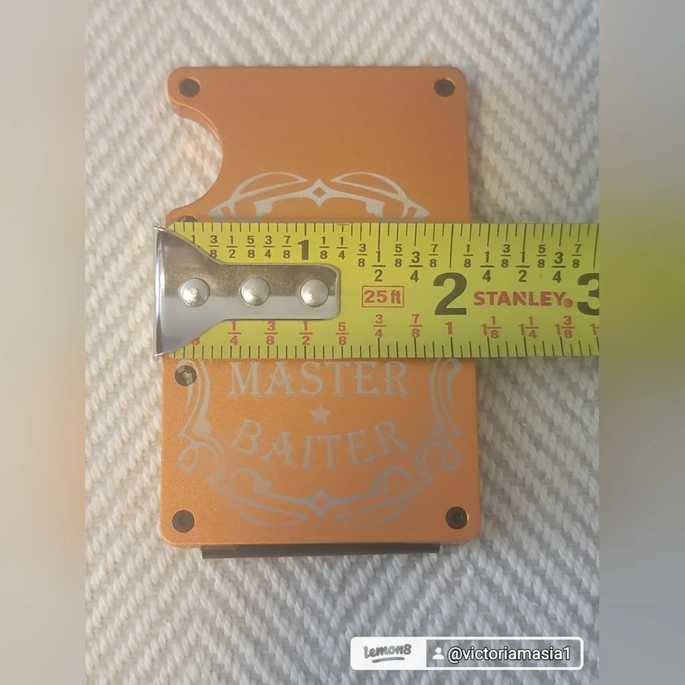 Minimalist Card WalletAnodized Aluminum RFID Block!